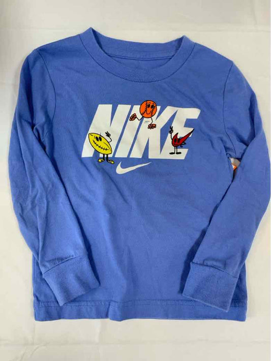 Nike (B) Blue Toddler Size 3T Boys LSTop