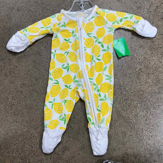 Little Sleepies (A) Yellow Infant Size Preemie Girls 1PCSleepwear