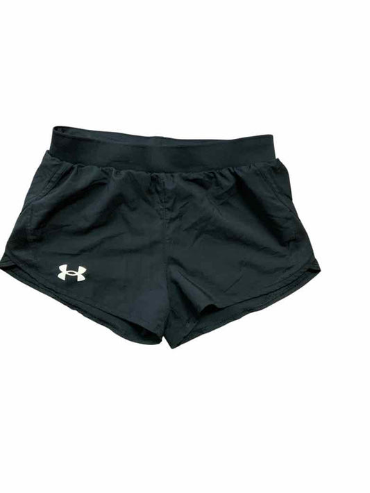 Under Armour (B) Black Youth Size 12 Girls ShortAthletic