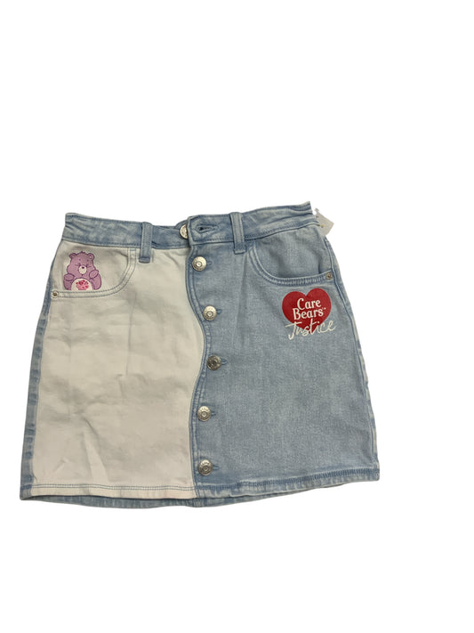 Justice (D) Blue Youth Size 14 Girls SkirtCasual
