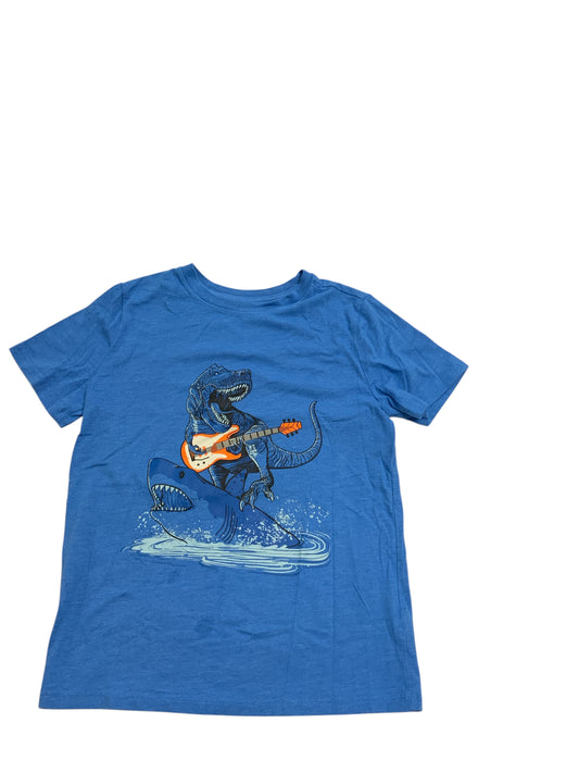 Cat and Jack (D) Blue Youth Size 10 Boys SSTop