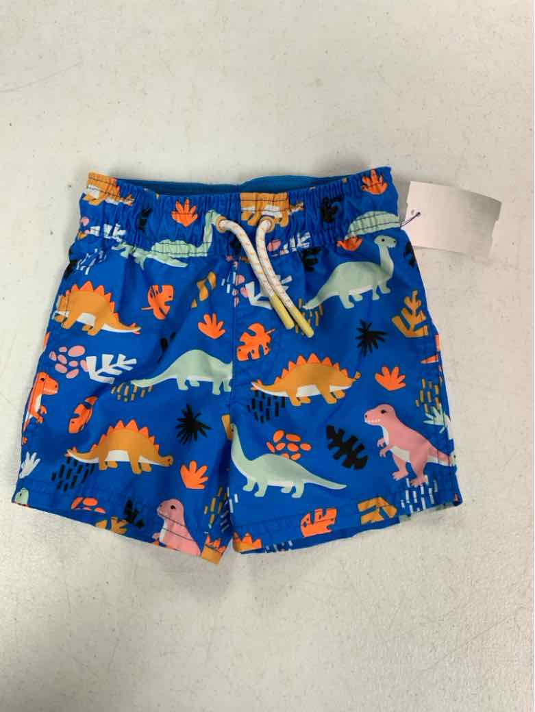 Cat and Jack (D) Blue Infant Size 12 MO Boys SwimTrunks