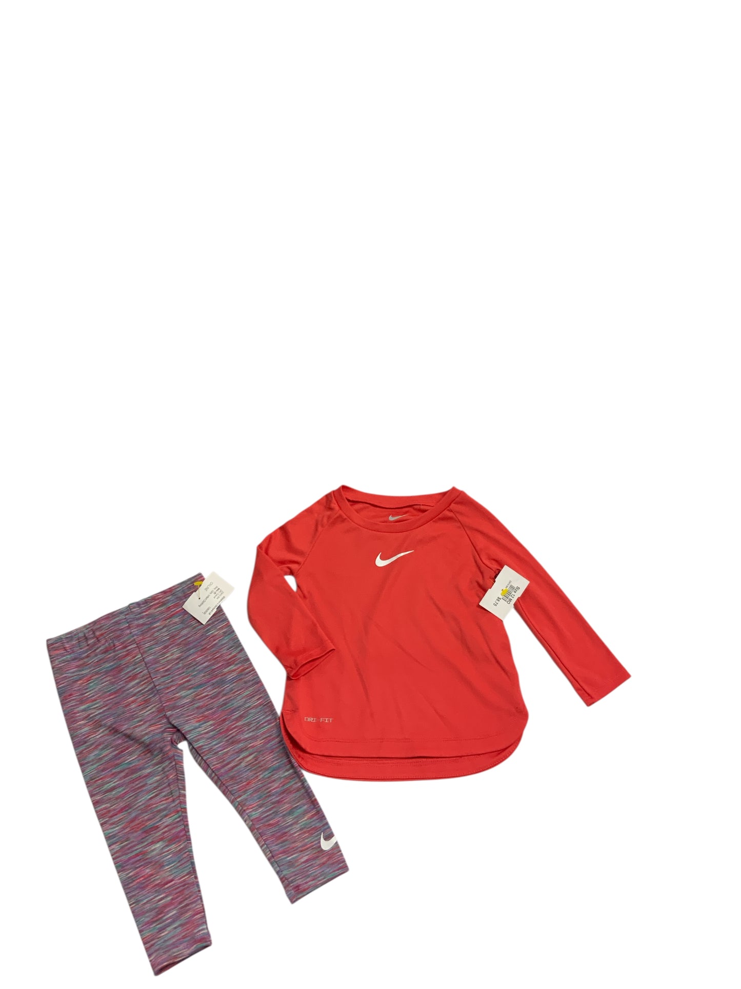 Nike (B) Pink Infant Size 12 MO Girls 2PC Casual