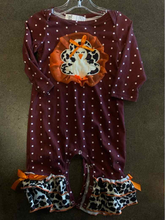 SHEIN Brown Infant Size 18 MO Girls 1PC Casual