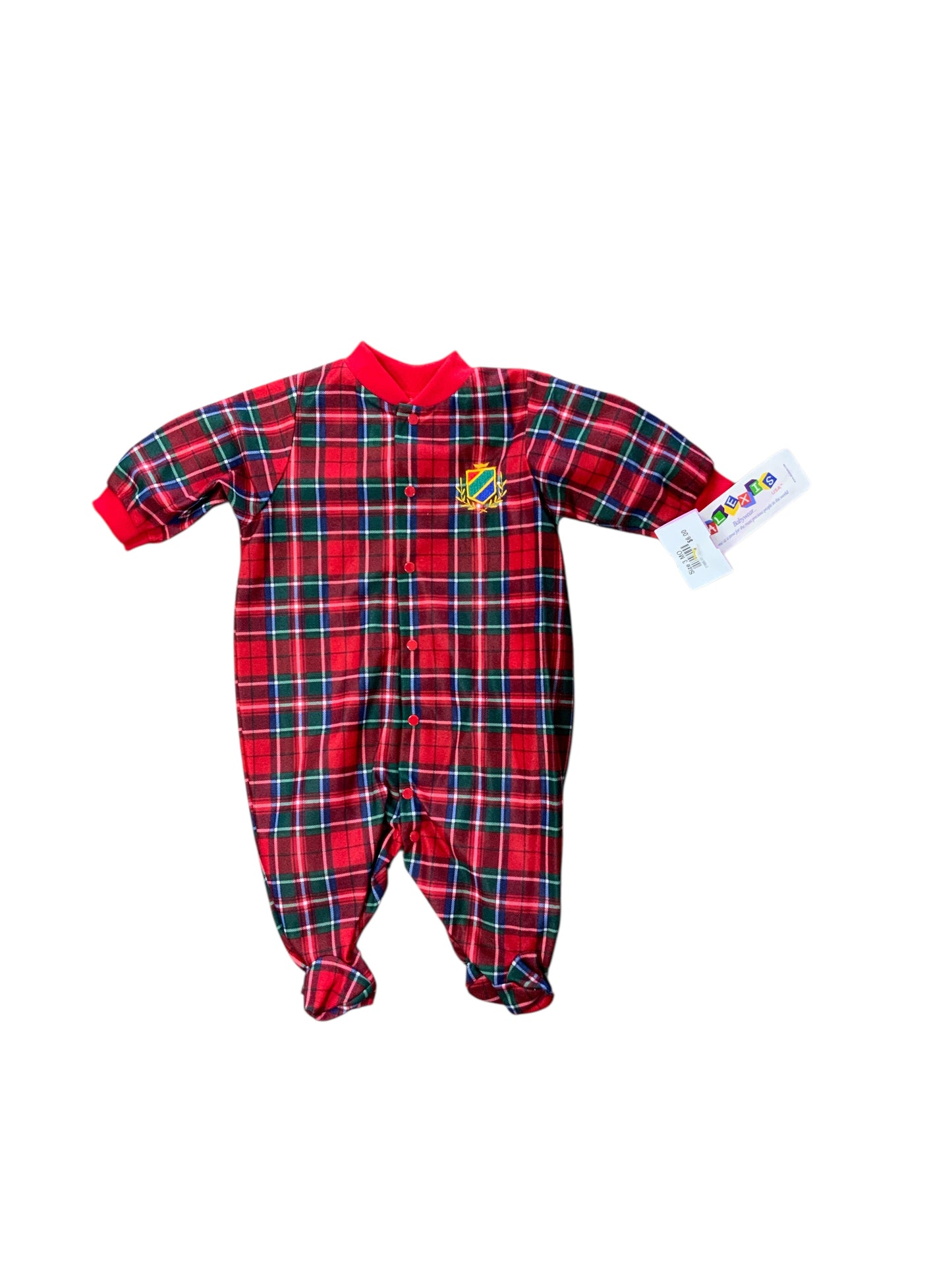 alexis Red Infant Size 3 MO 1PCSleepwear