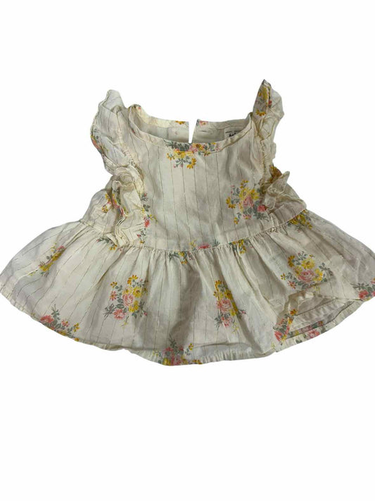 Baby Bgosh (B) Cream Infant Size 3 MO Girls SSTop