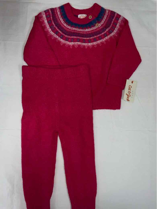 Cat and Jack (D) Pink Infant Size 18 MO Girls 2PC Casual