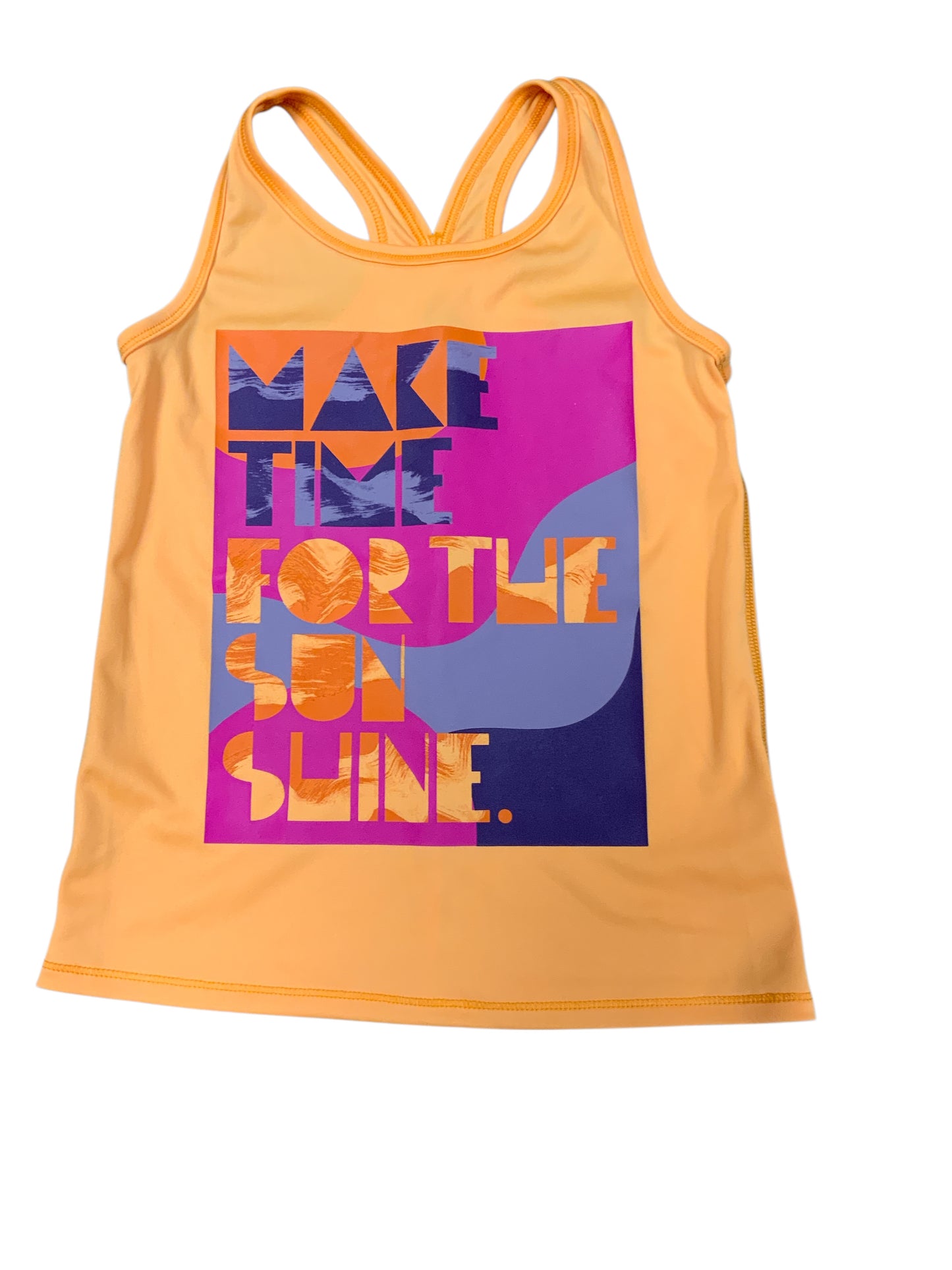 All in Motion (D) Orange Toddler Size 5 Girls TankTop