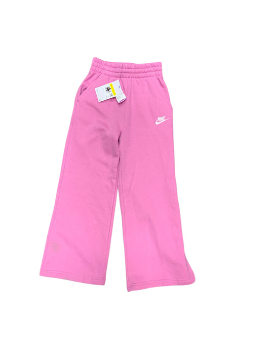 Nike (B) Pink Youth Size 6 Girls Sweatpant