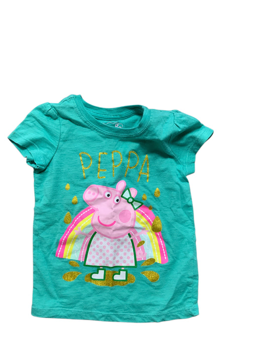 peppa pig Green Toddler Size 3T SSTop