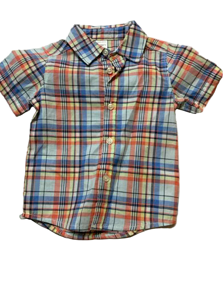 Carters (C) Blue Infant Size 12 MO Boys SSTop