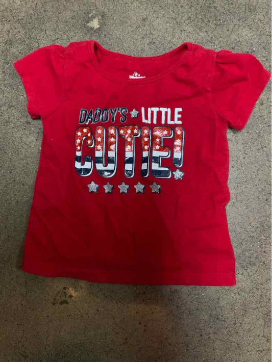 celebrate Red White Blue Infant Size 12 MO Girls SSTop