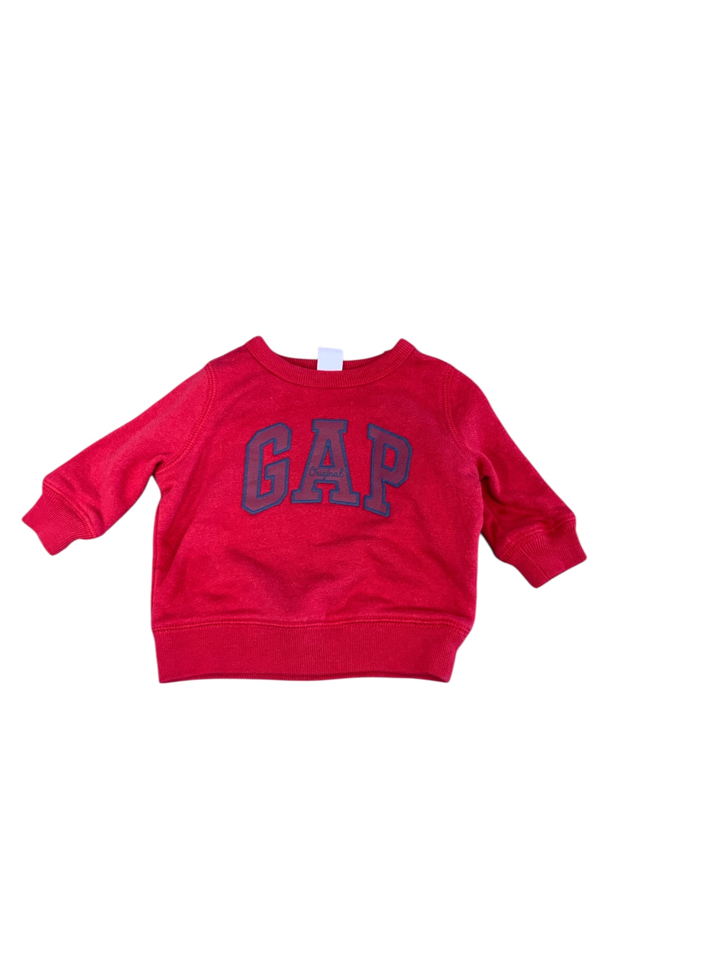 Baby Gap (B) Red Infant Size 3-6 MO Boys LSTop