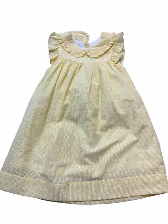little finder Yellow Toddler Size 4 Girls CasualDress