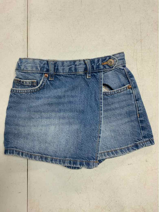 Zara (B) Blue Youth Size 6-7 Girls ShortDenim
