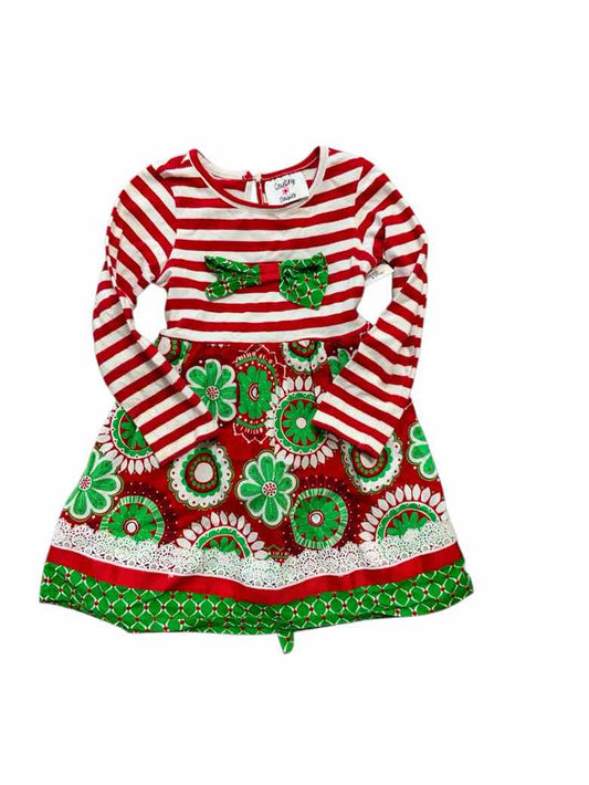Counting Daisies (AA) Christmas Toddler Size 4 Girls CasualDress