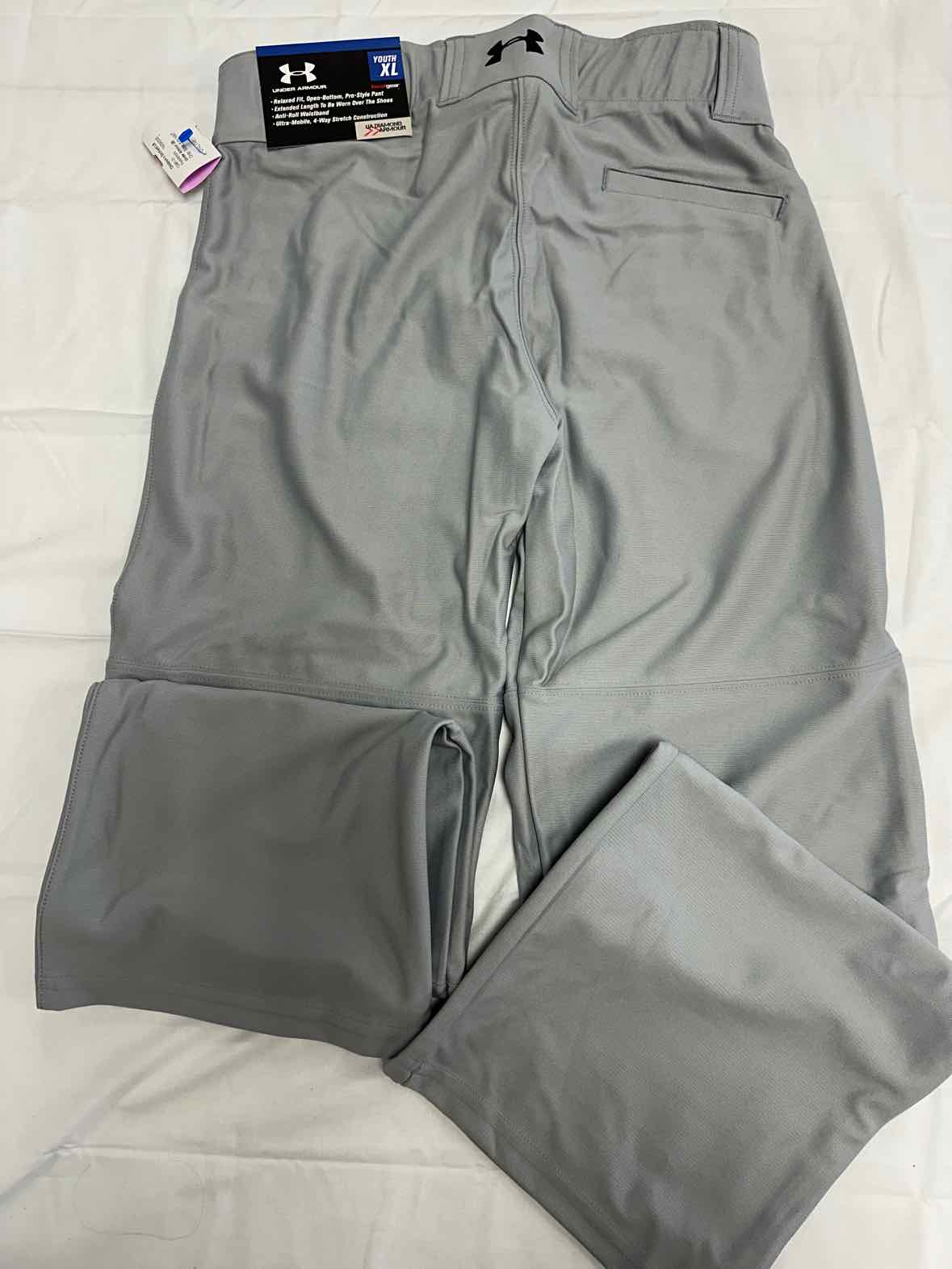 Under Armour (B) Gray Youth Size 14 Boys PantAthletic