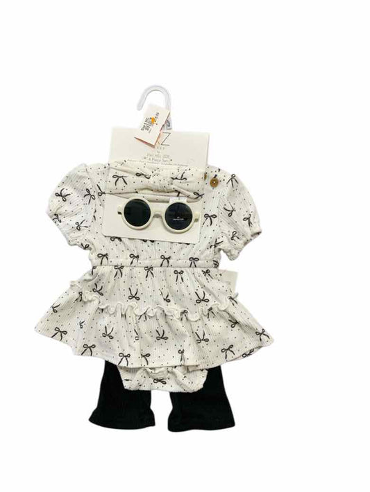 Rachel Zoe (A) Black Infant Size 6 MO Girls 3PC Casual