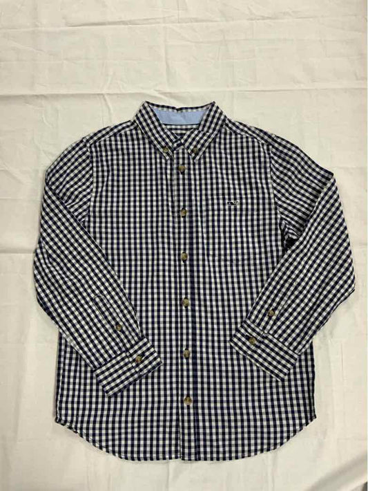 Vineyard Vine from Target (C) Blue Youth Size 7 Boys LSTop