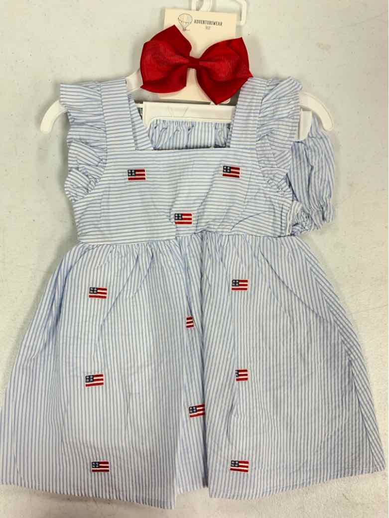 adventure wear Blue Infant Size 12 MO Girls 2PC Casual