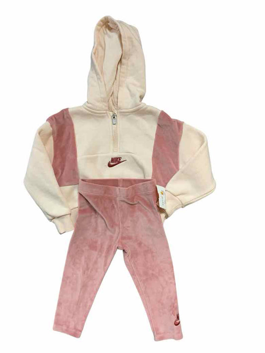 Nike (B) Pink Toddler Size 2T Girls 2PCCasual
