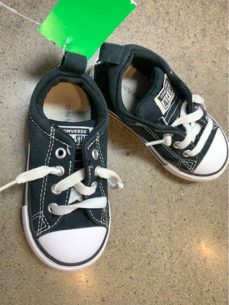 Converse All Star (B) Black Toddler Shoe Size 7 (Toddler) Boys Casual Shoes