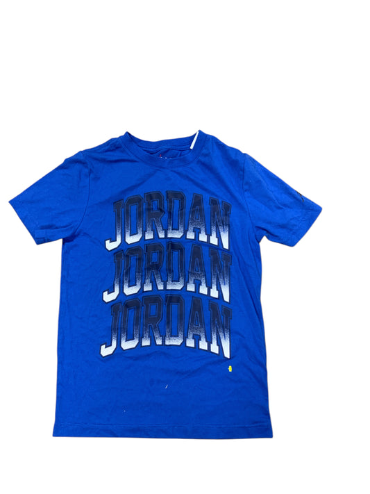 Jordan (B) Blue Youth Size 12 Boys SSTop