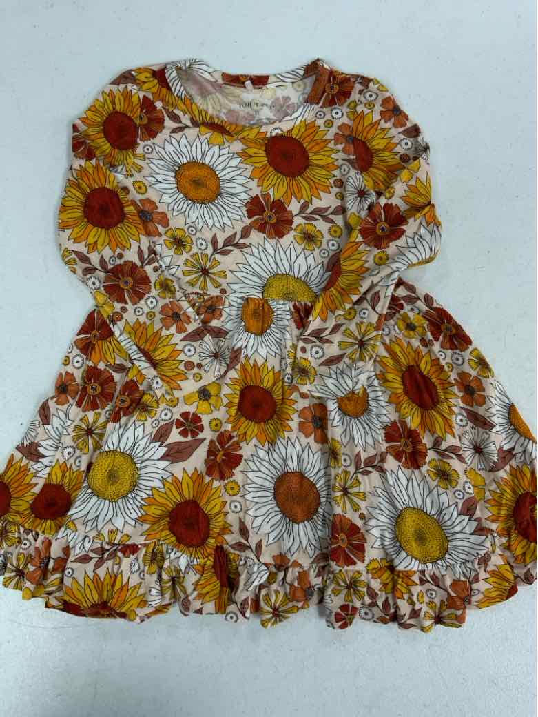 Posh Peanut (A) Yellow Toddler Size 2T Girls CasualDress