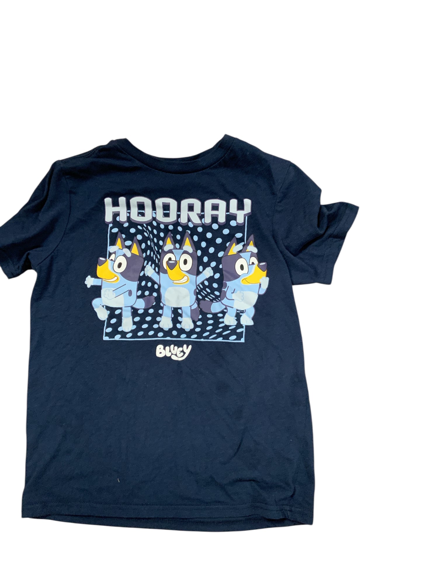 BLUEY Navy Youth Size 8 Boys SSTop