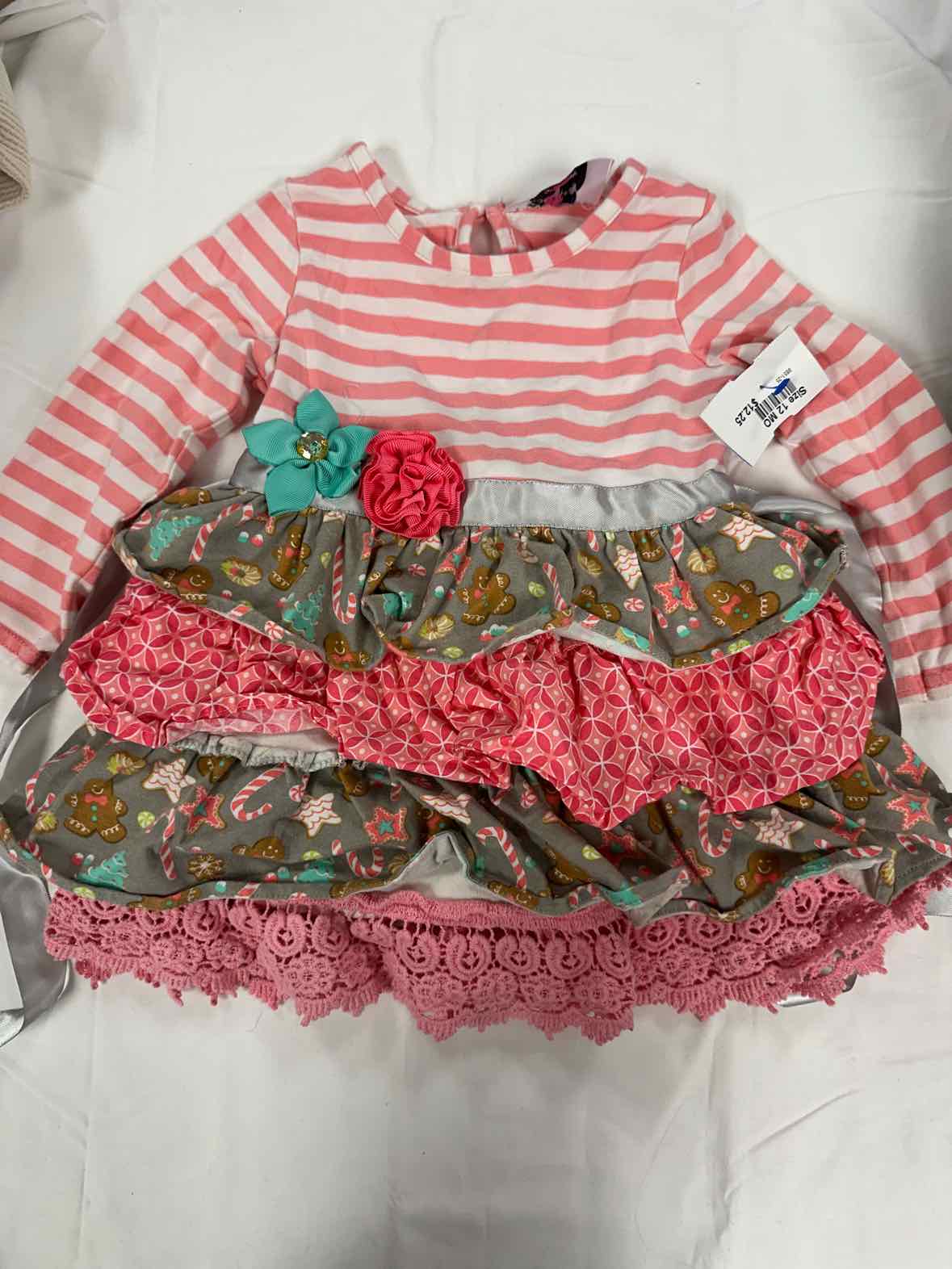 Counting Daisies (AA) Christmas Infant Size 12 MO Girls CasualDress