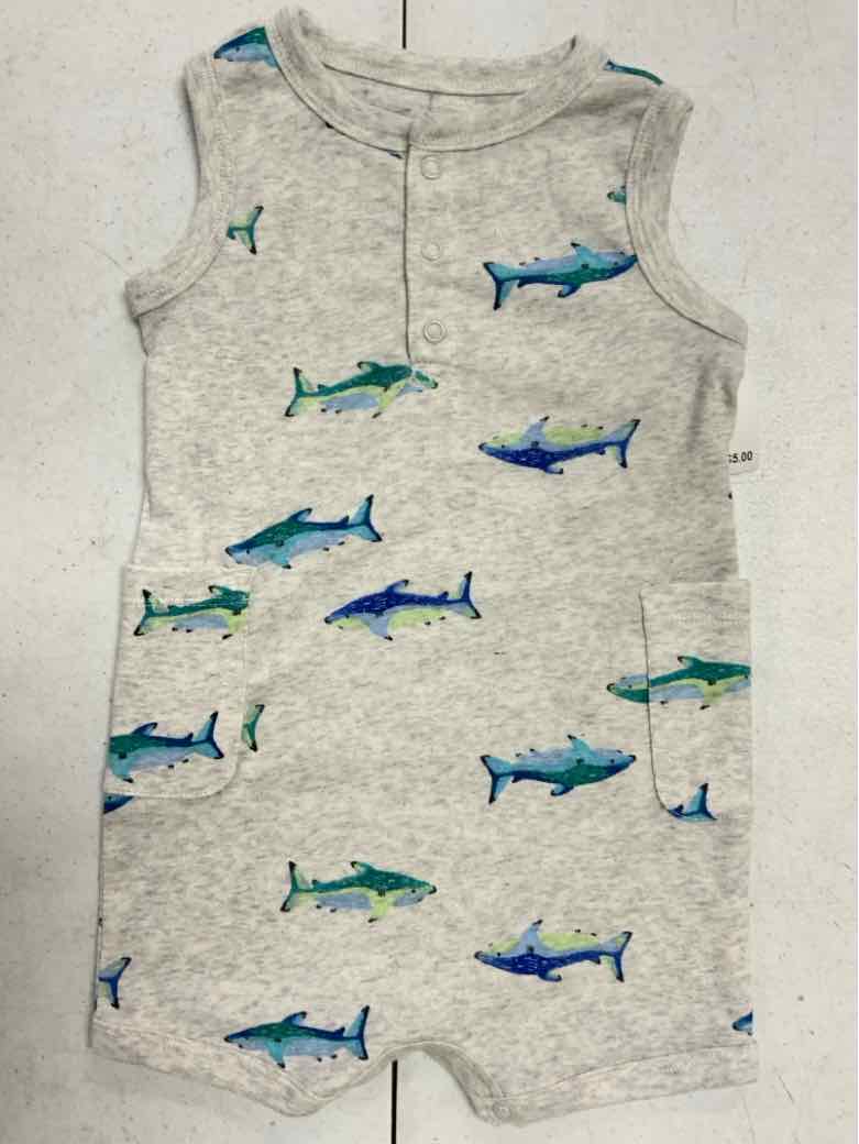 Carters (C) Gray Infant Size 9 MO Boys 1PC Casual