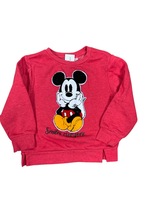 Disney Jr (D) Red Toddler Size 5T Boys LSTop