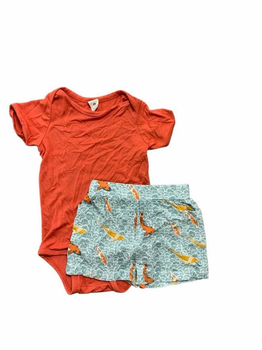 Kate Quinn (B) Orange Infant Size 18 MO Boys 2PC Casual
