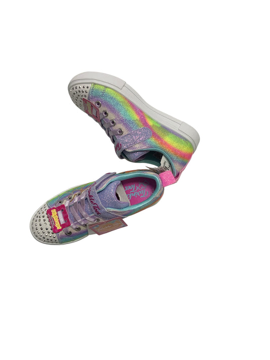 Skechers (B) Rainbow Youth Shoe Size 1 (Youth) Girls Casual Shoes