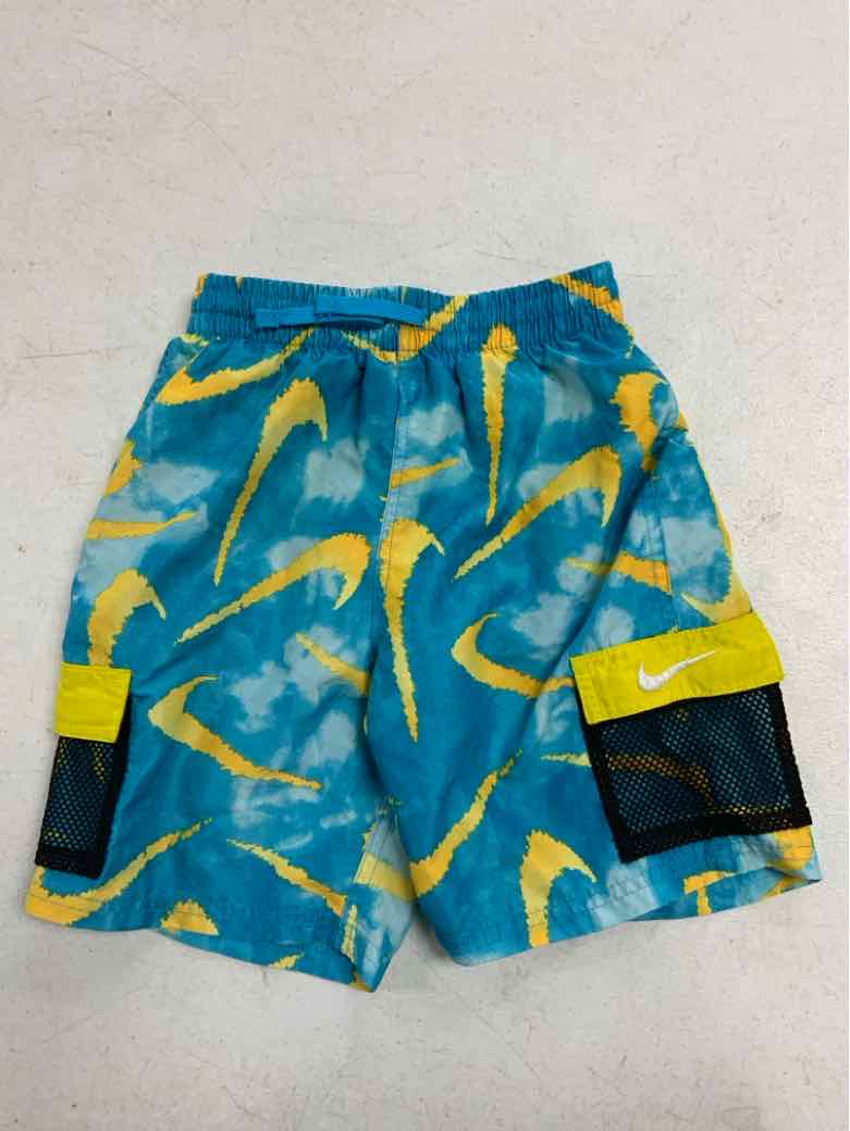 Nike (B) Blue Youth Size 6 Boys SwimTrunks