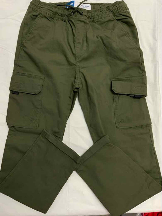 Old Navy (C) Olive Youth Size 12 Boys PantBasic