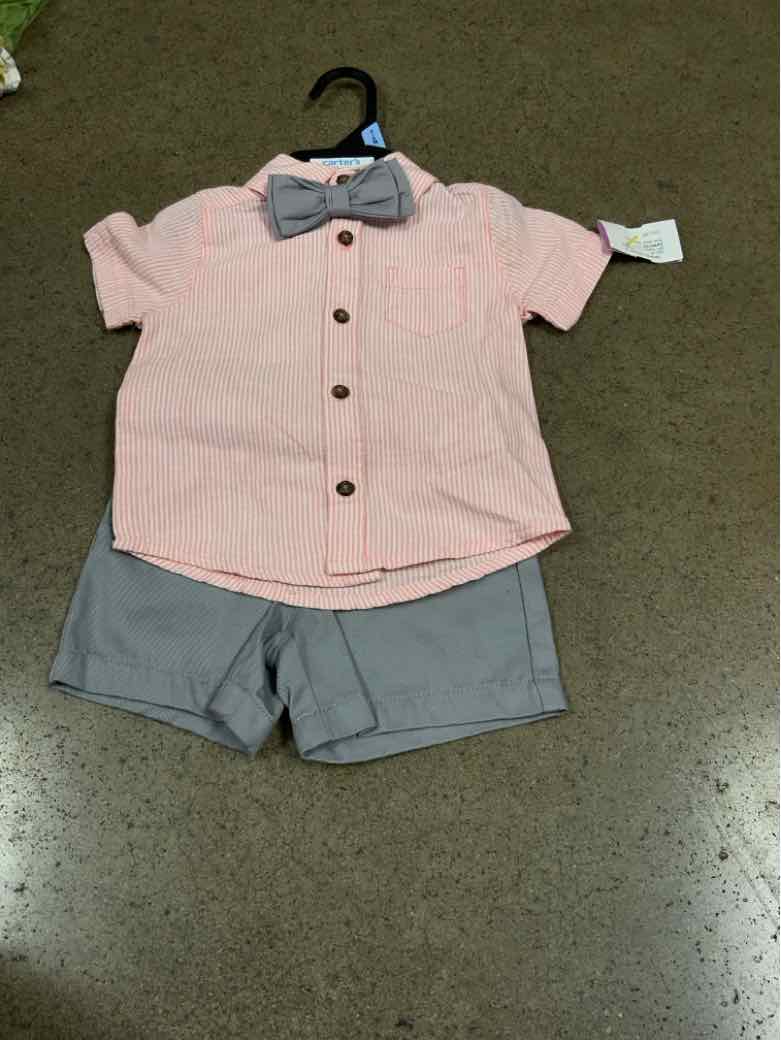Carters (C) Pink Infant Size 6 MO Boys 2PC Casual