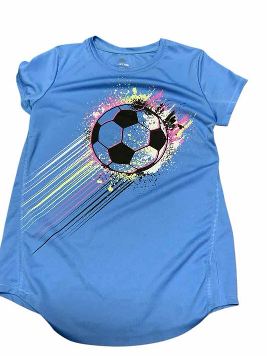 All in Motion (D) Blue Youth Size 12 Girls SSTop