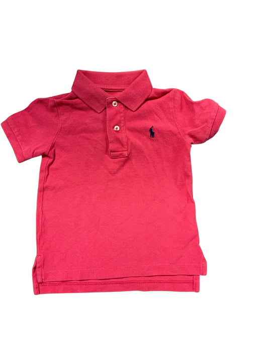 Ralph Lauren (A) Red Infant Size 24 MO Boys SSTop