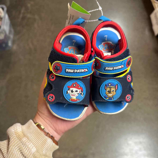 paw patrol Navy Toddler Shoe Size 7 (Toddler) Boys SandalsBetter