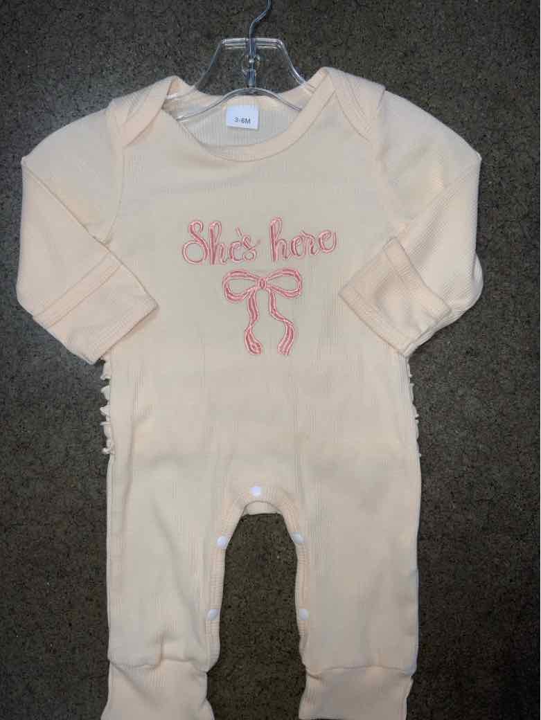 no brand Tan Infant Size 6 MO Girls 1PC Casual