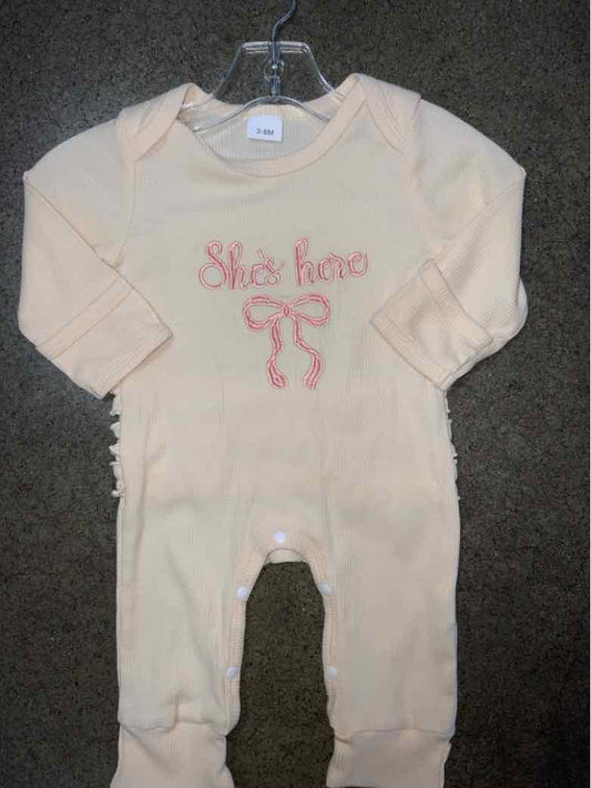 no brand Tan Infant Size 6 MO Girls 1PC Casual
