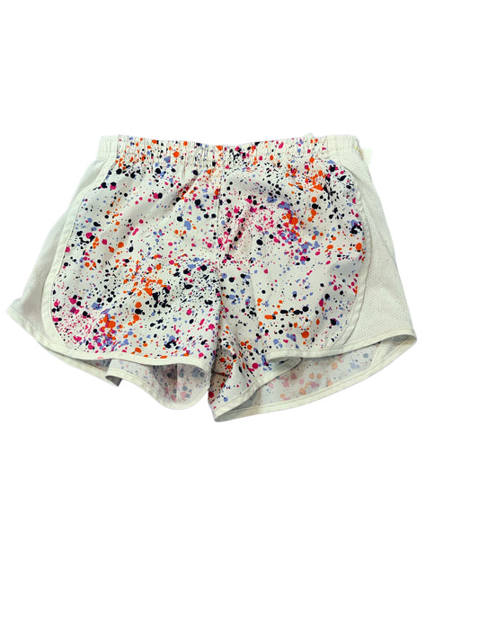 Athletics Works (D) White Youth Size 8 Girls ShortAthletic