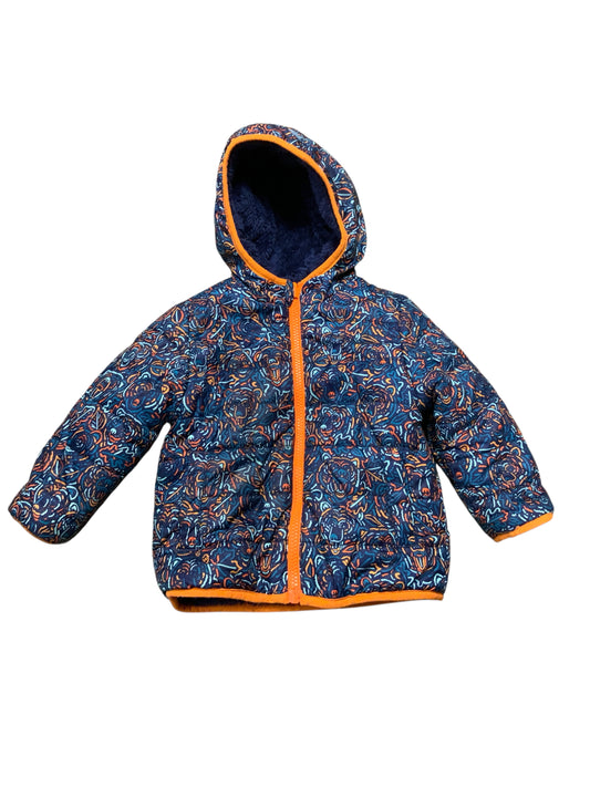 no brand Orange Blue Infant Size 18 MO Boys Jacket Heavy