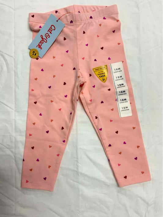 Cat and Jack (D) Pink Infant Size 18 MO Girls BasicLeggings