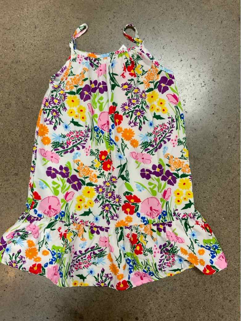 Shein (E) White Youth Size 7 Girls CasualDress
