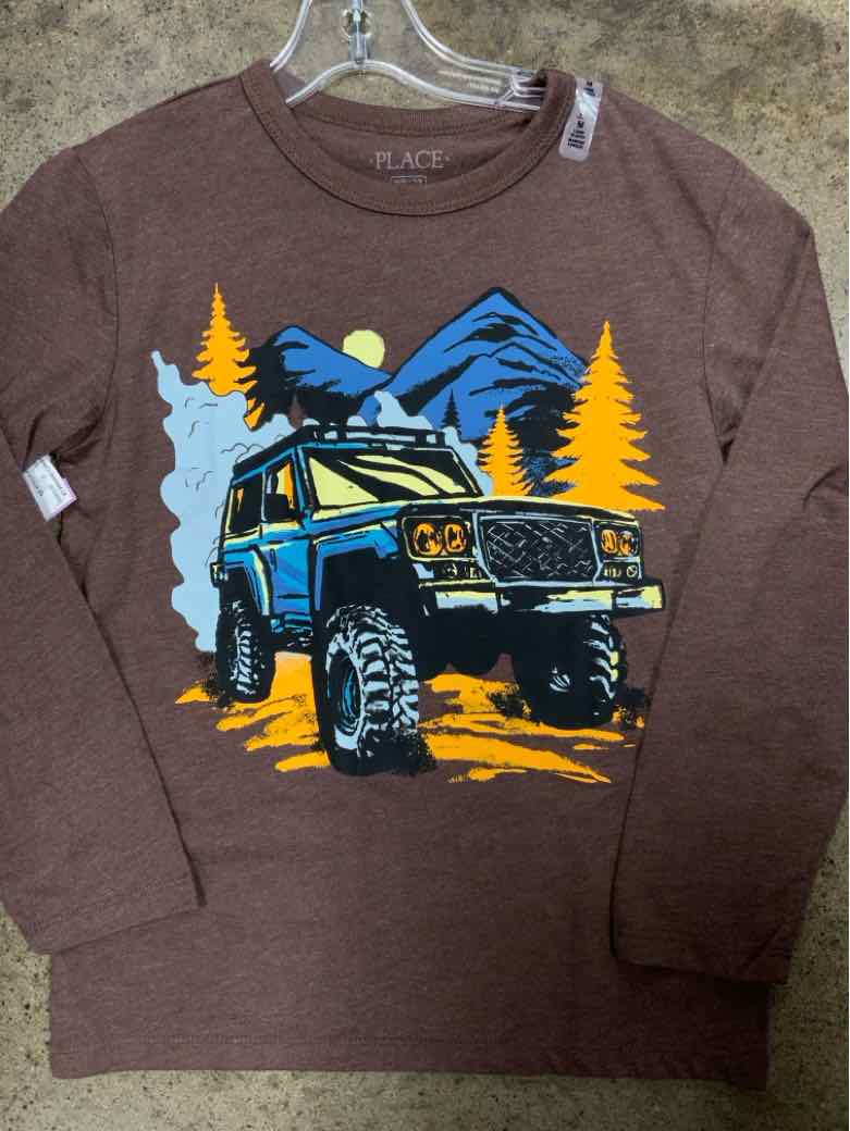 Children's Place (D) Brown Youth Size 8 Boys LSTop
