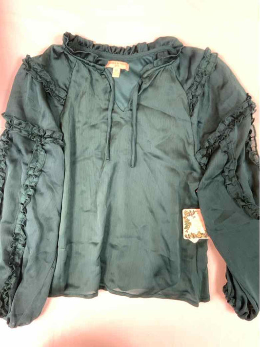 chelsea & violet Green Youth Size 12 Girls LSTop