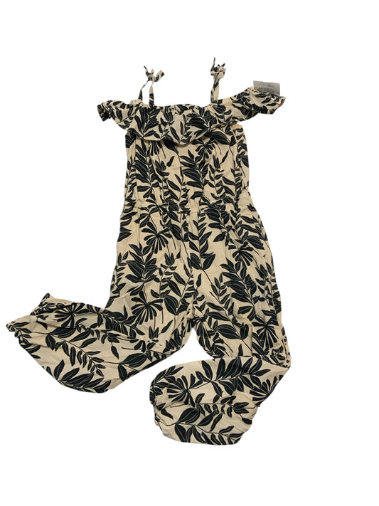Janie and Jack (A) Cream Youth Size 6 Girls CasualRomper