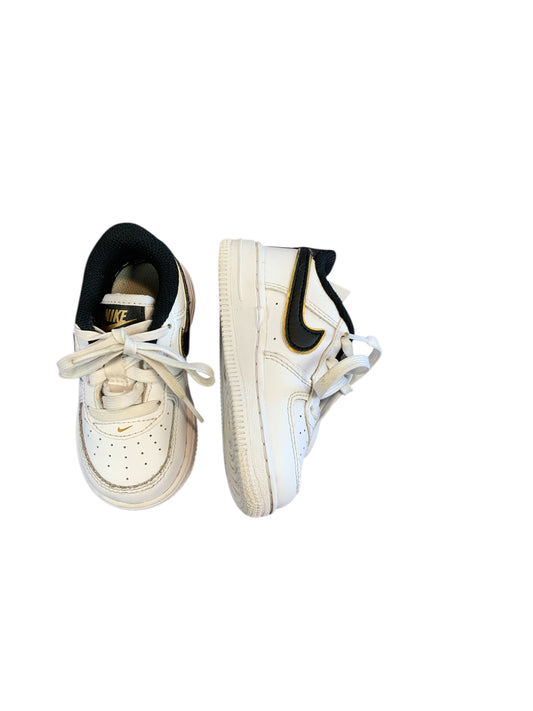Nike (B) White Black Toddler Shoe Size 6 (Toddler) Boys Casual Shoes